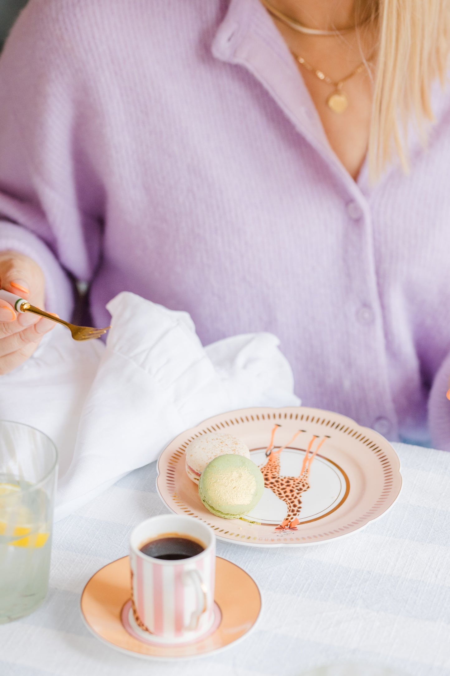 Yvonne Ellen Animal Tea Plates Set of 4