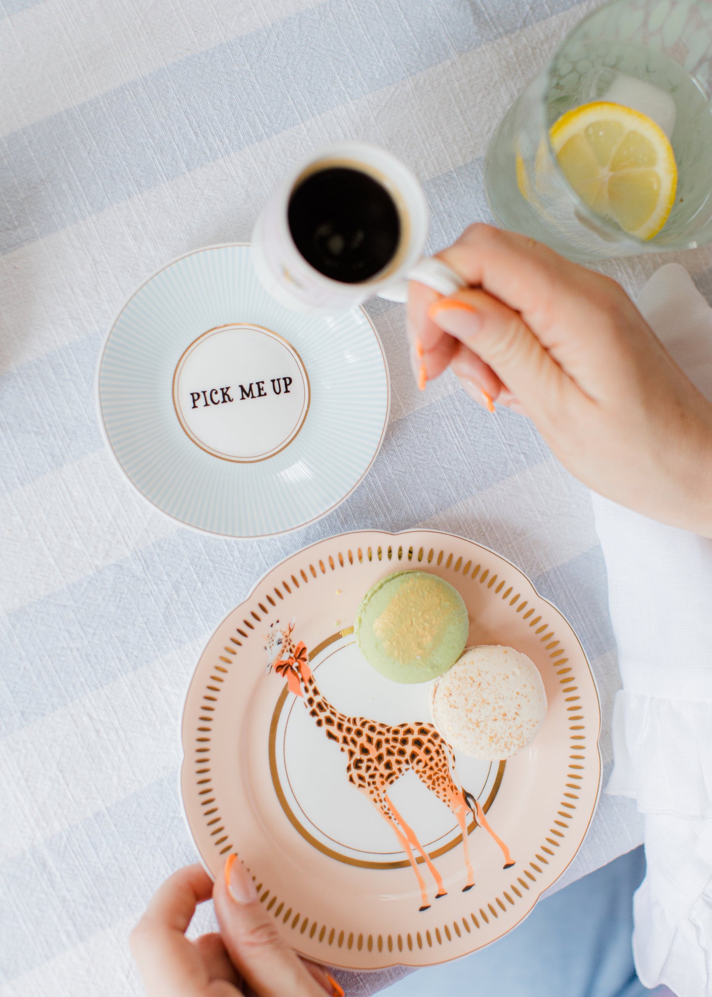 Yvonne Ellen Animal Tea Plates Set of 4