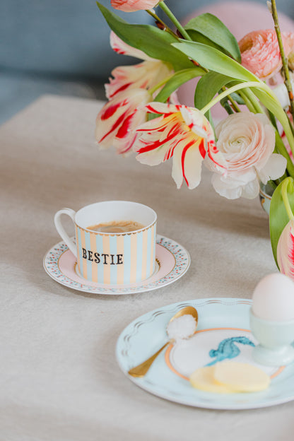 Yvonne Ellen Teacup and Saucer - Bestie