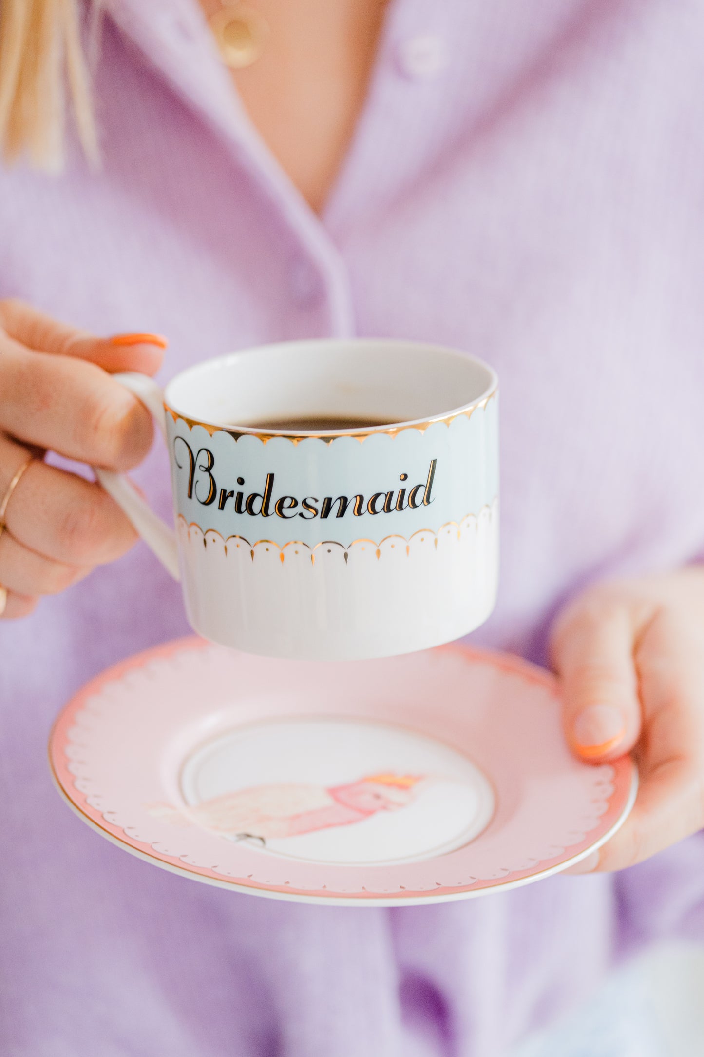 Yvonne Ellen Teacup and Saucer - Bridesmaid