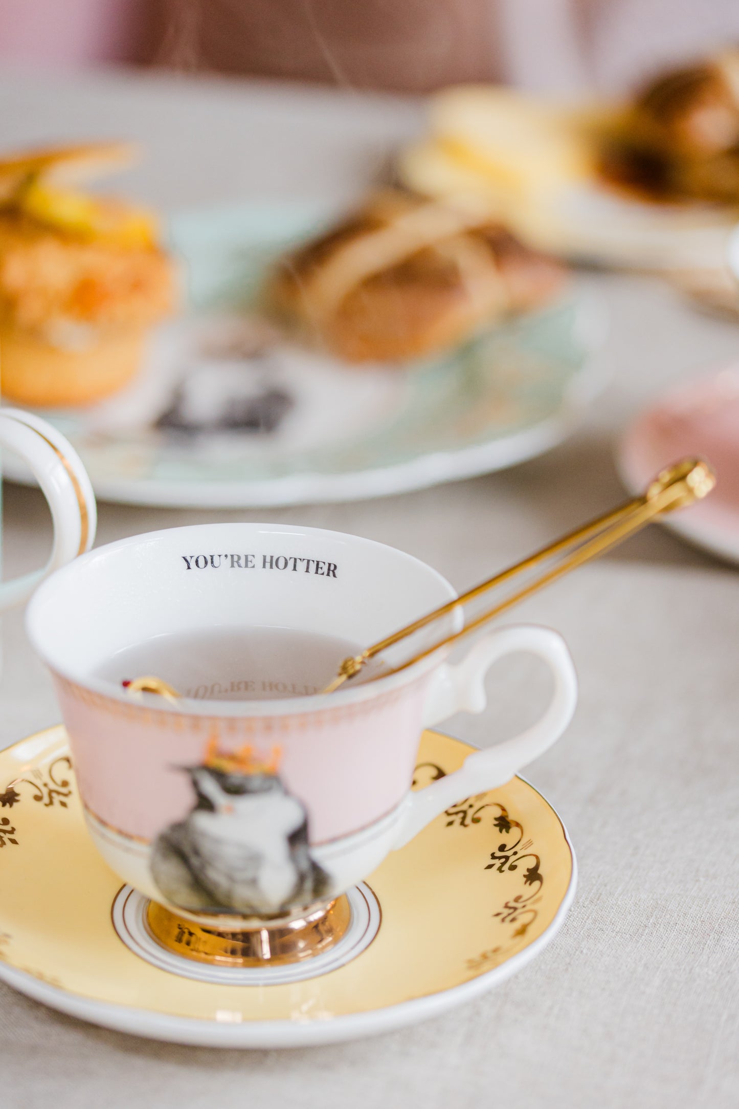 Yvonne Ellen Best Of British Teacup and Saucer Set of 2