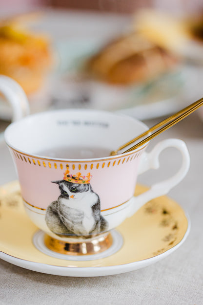 Yvonne Ellen Best Of British Teacup and Saucer Set of 2