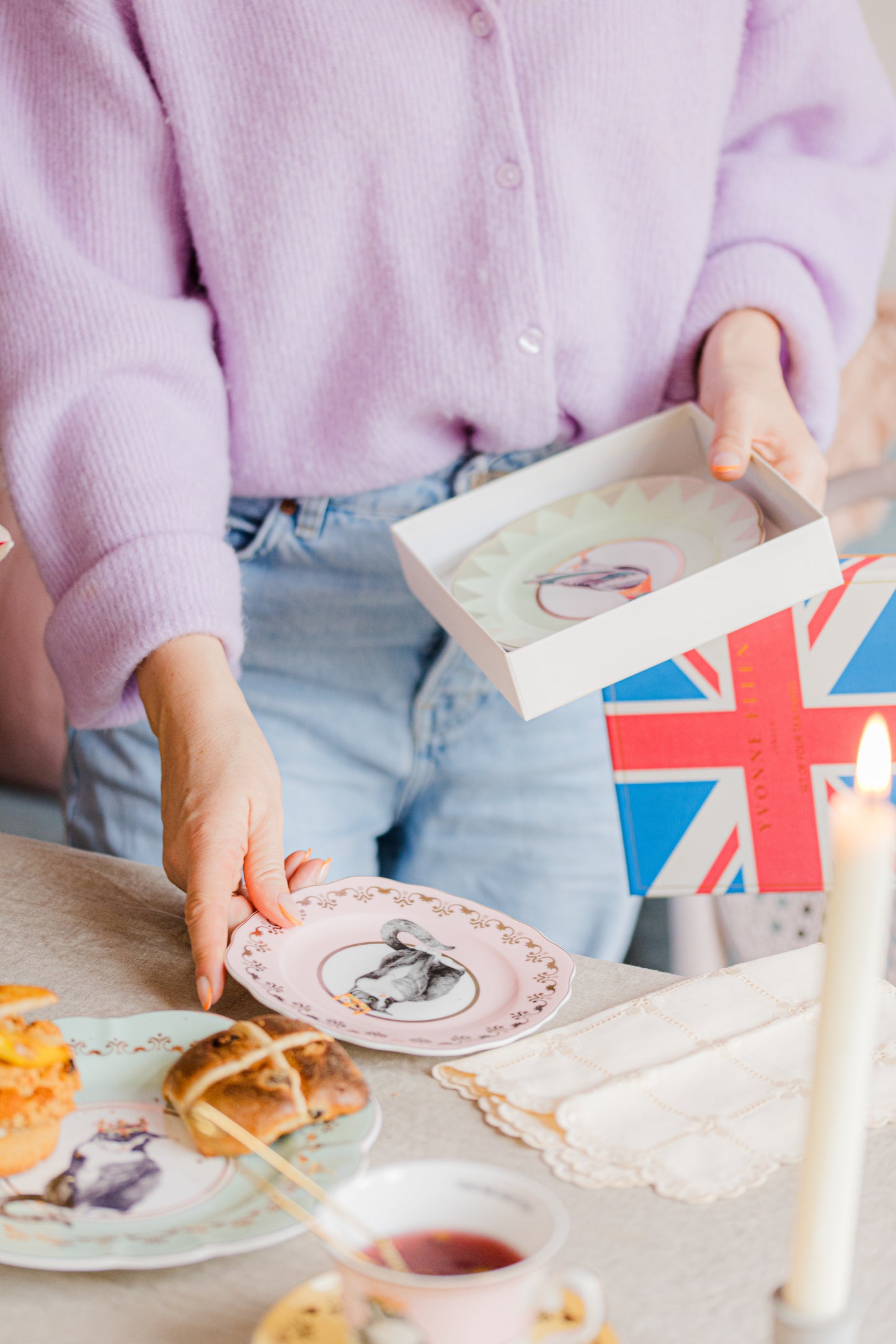 Yvonne Ellen Best Of British Tea Plate Set of 4