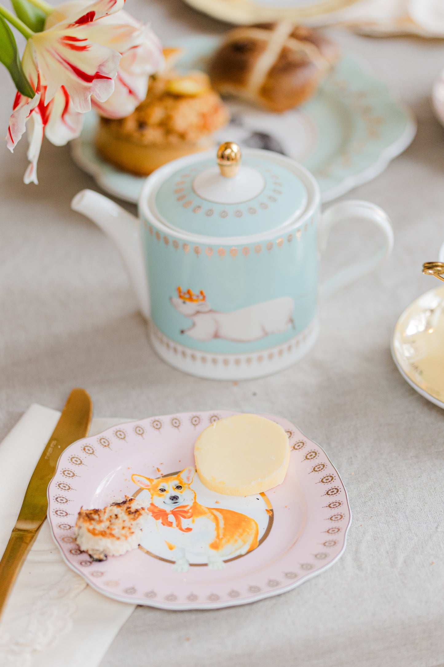 Yvonne Ellen Best Of British Tea Plate Set of 4