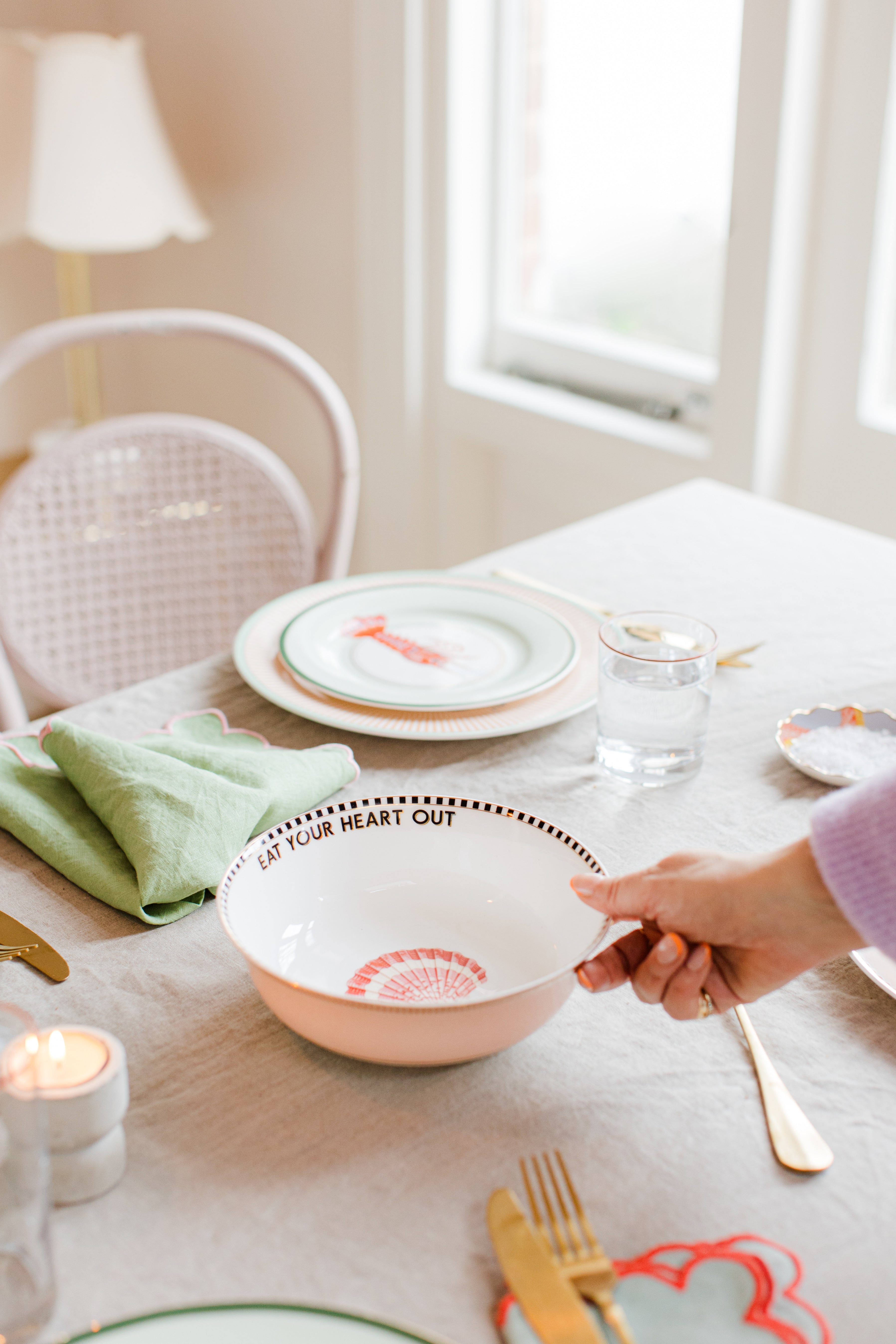 Yvonne Ellen Serving Bowl - Shell