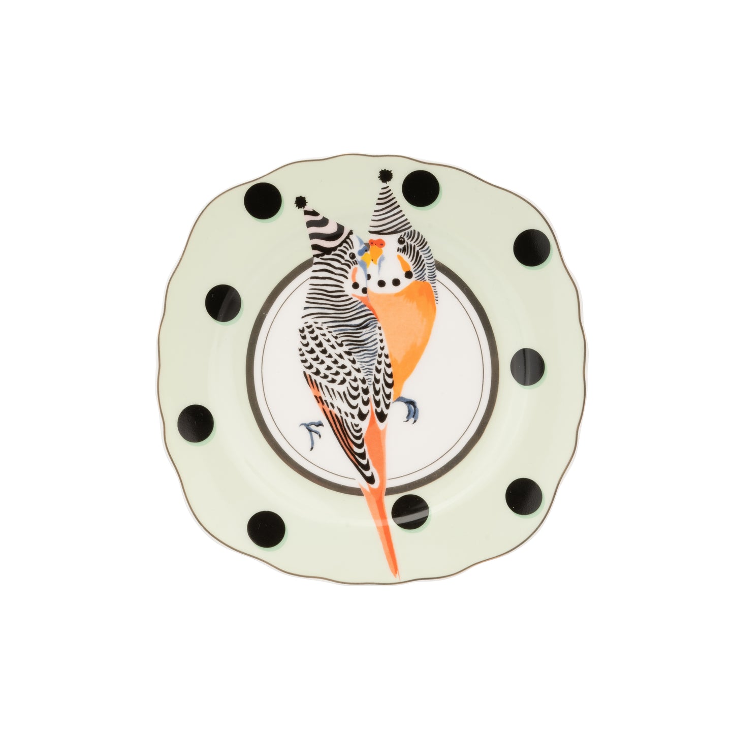 Yvonne Ellen Cake Plate - Budgie
