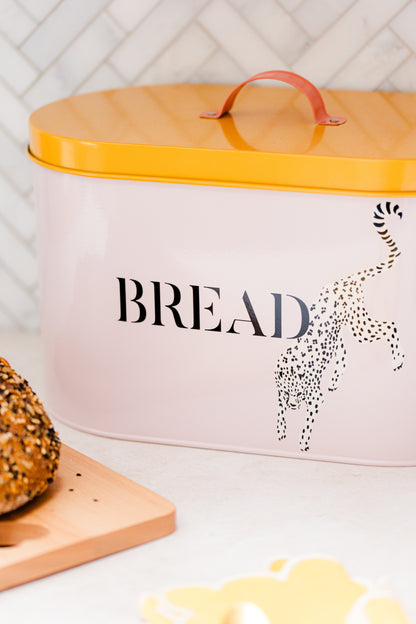 Yvonne Ellen Bread Bin - Cheetah