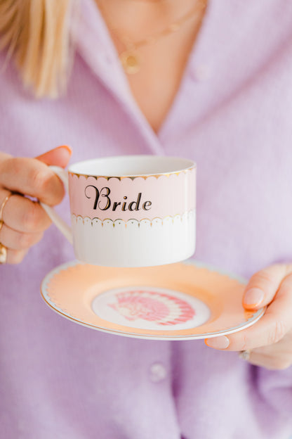 Yvonne Ellen Teacup and Saucer - Bride