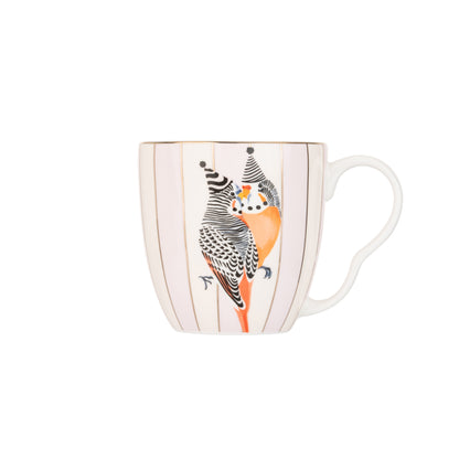 Yvonne Ellen Large Mug - Budgie