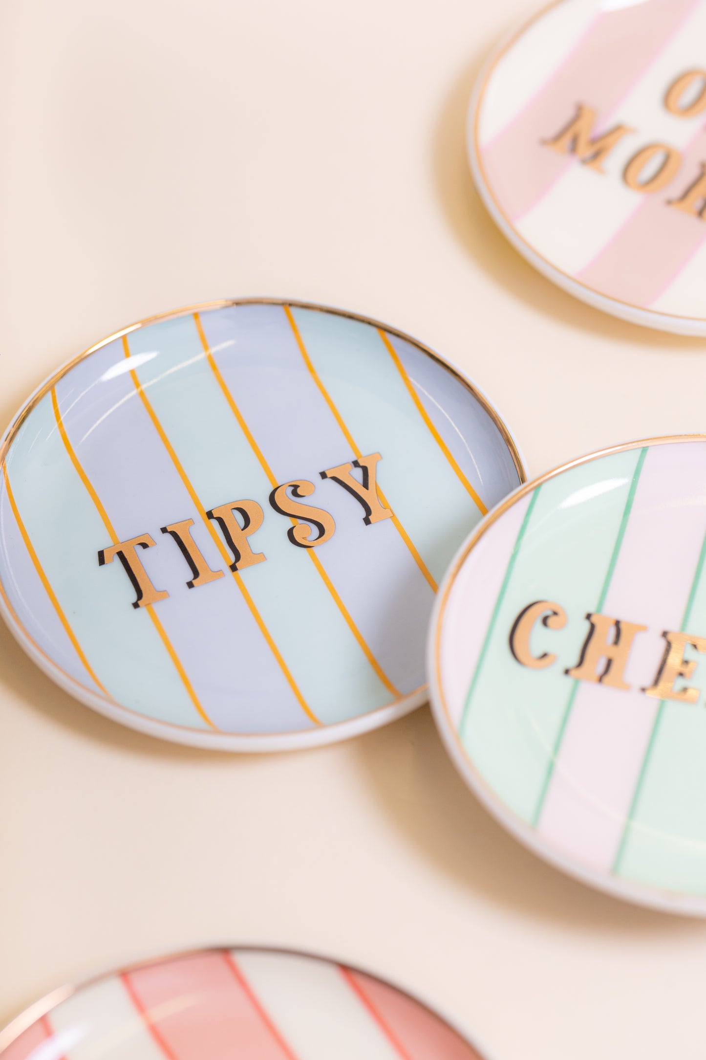 Yvonne Ellen Slogan Coasters Set of 4