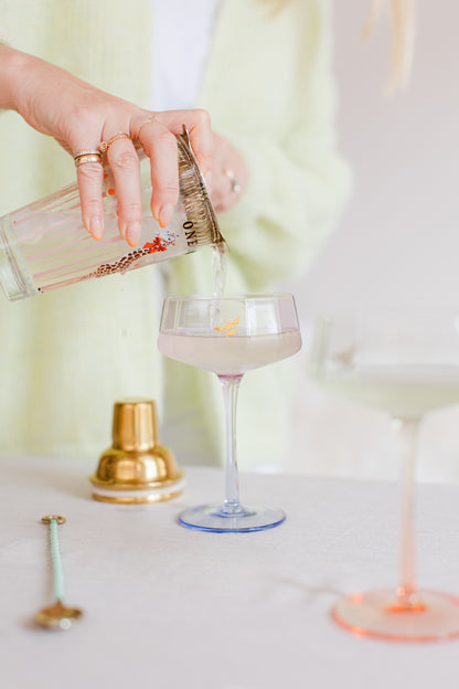 Yvonne Ellen Coupe Glass Set of 2 - Bee