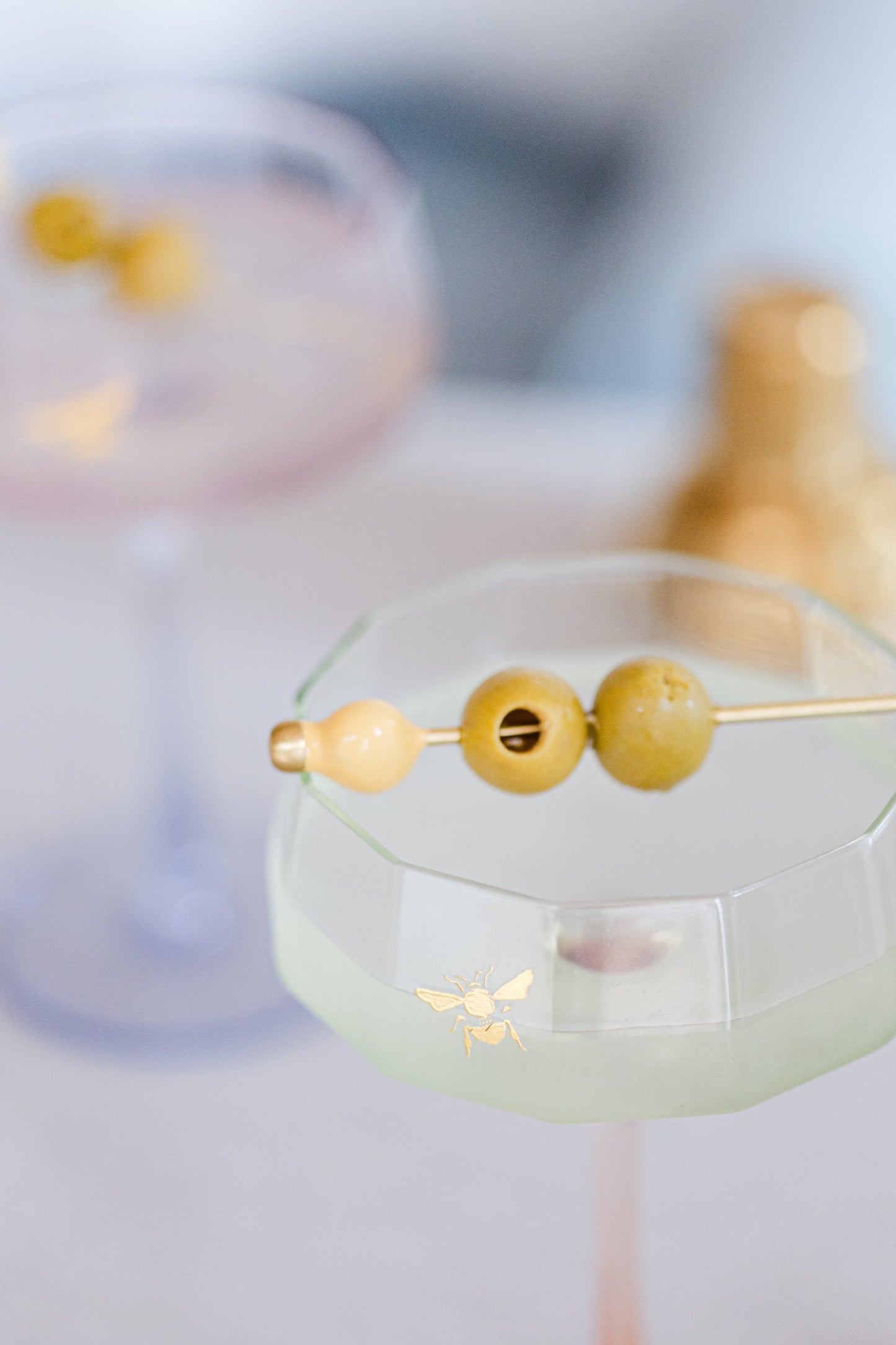 Yvonne Ellen Coupe Glass Set of 2 - Bee