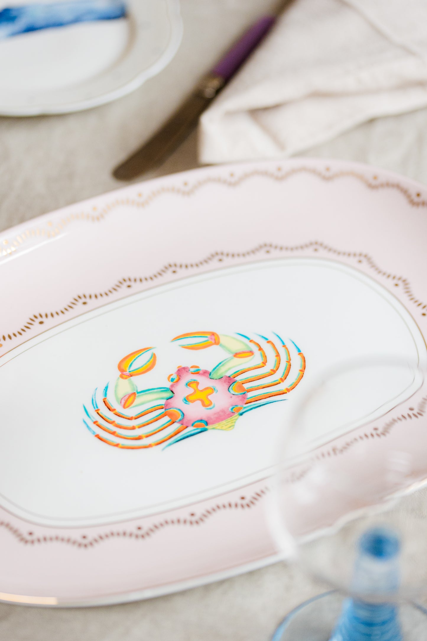 Yvonne Ellen Under The Sea Platter  - Crab