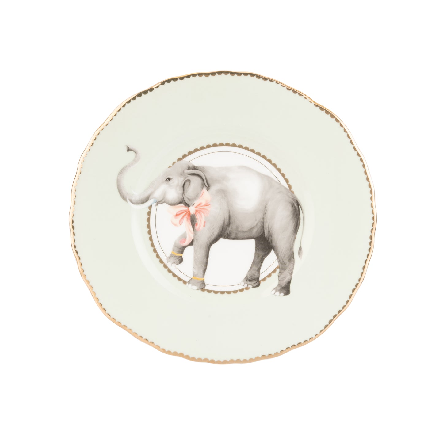 Yvonne Ellen Flower Tea Plate - Elephant