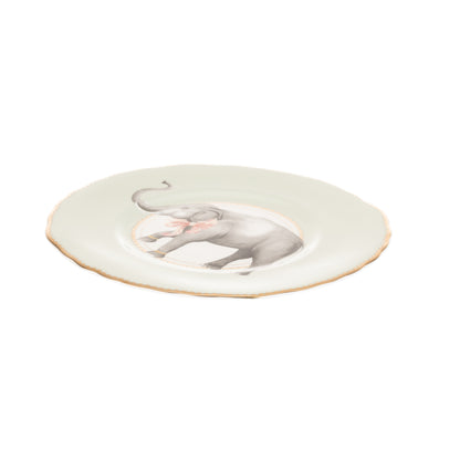Yvonne Ellen Flower Tea Plate - Elephant
