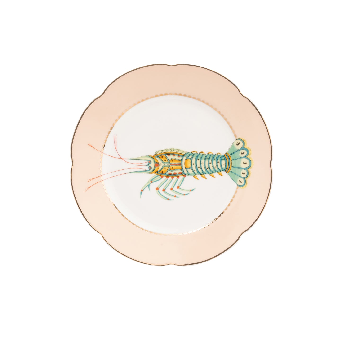 Yvonne Ellen Under The Sea Tea Plate Set of 4