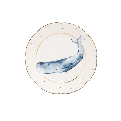 Yvonne Ellen Under The Sea Tea Plate Set of 4