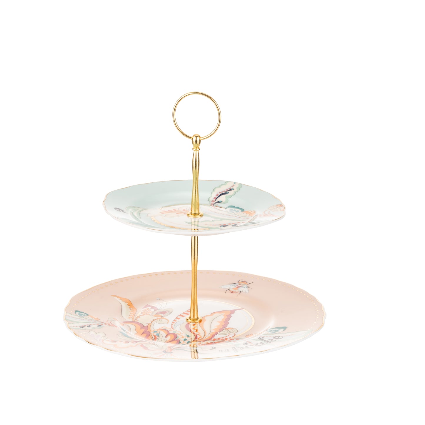 Yvonne Ellen Floral 2 Tier Cake Stand
