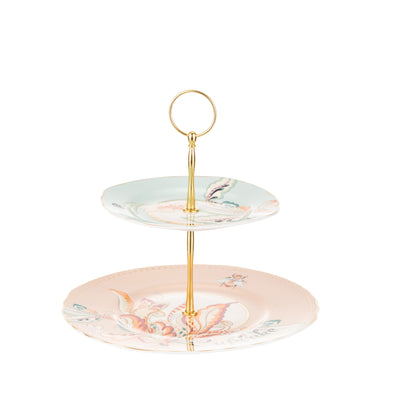 Yvonne Ellen Floral 2 Tier Cake Stand