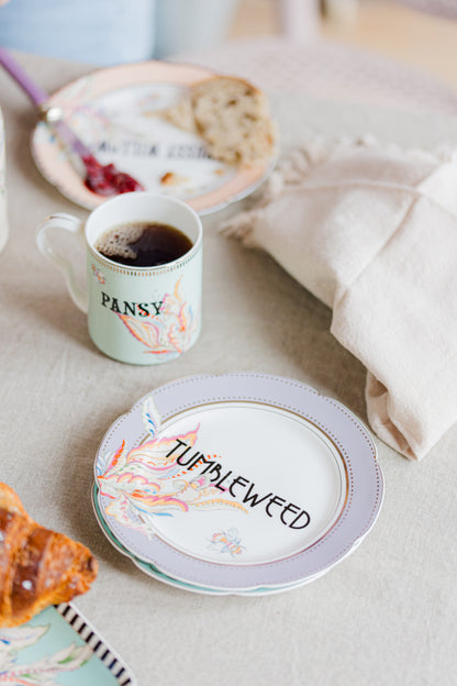 Yvonne Ellen Floral Tea Plate Set of 4