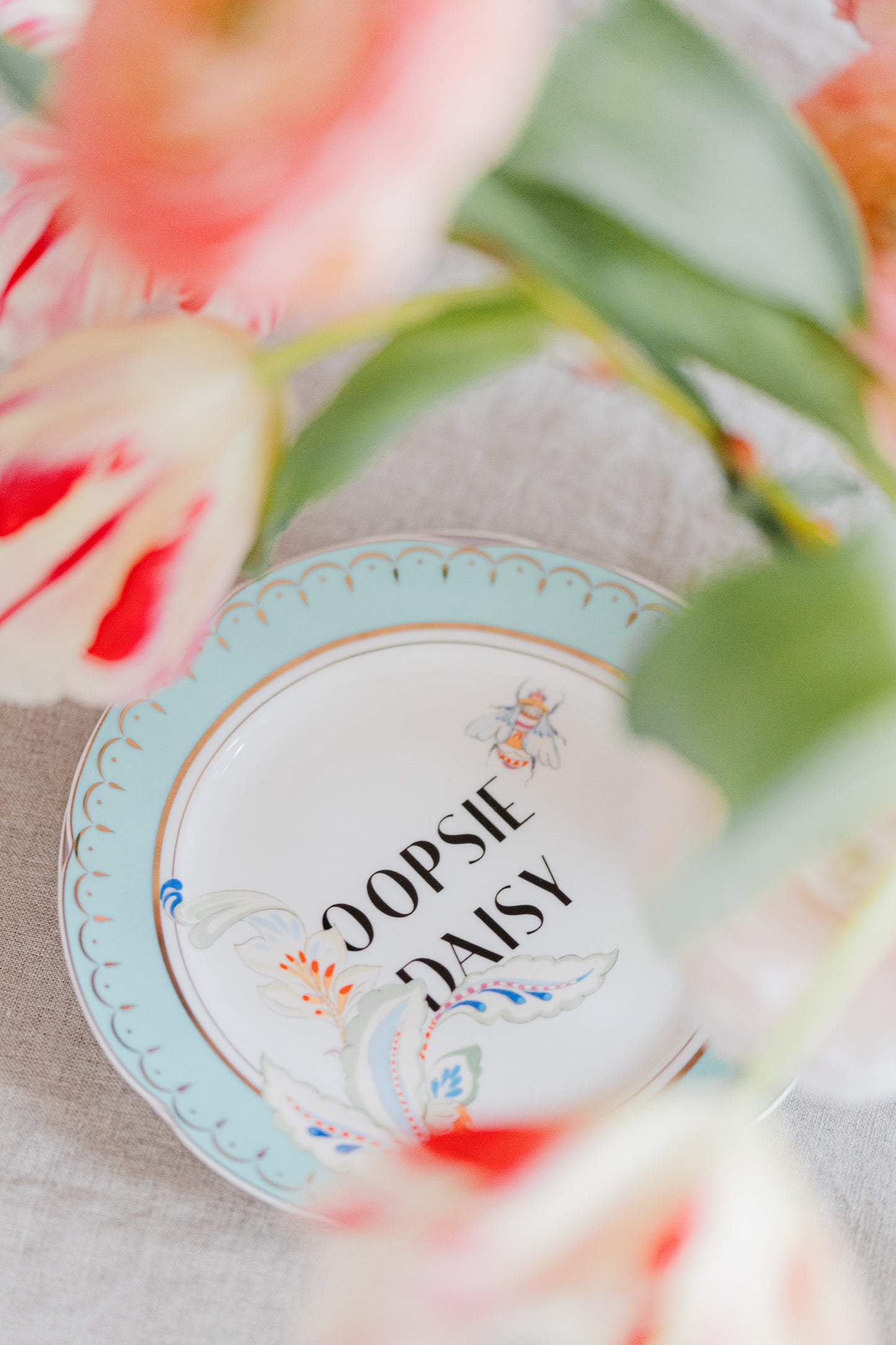 Yvonne Ellen Floral Tea Plate Set of 4