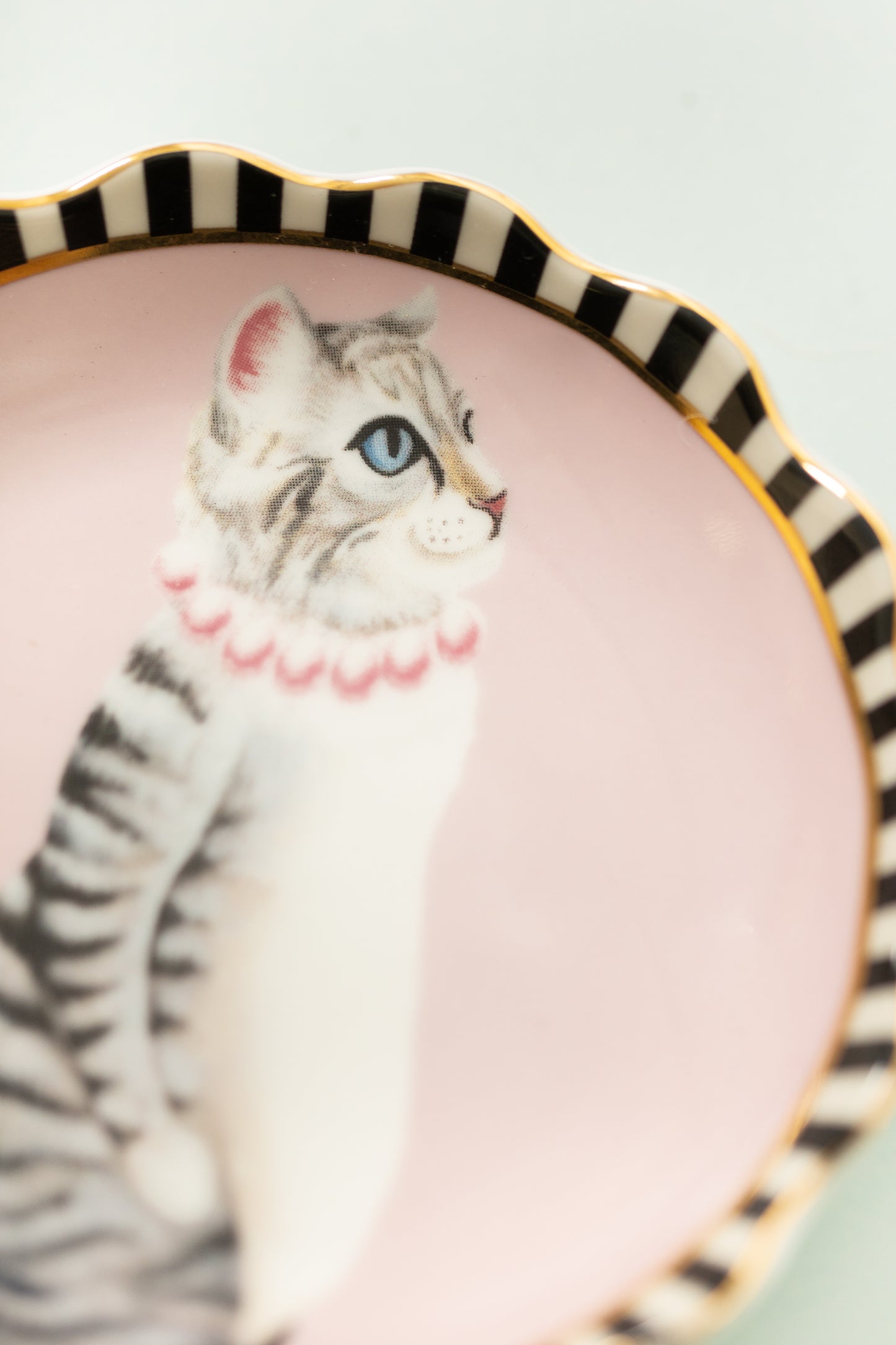 Yvonne Ellen Fluted Trinket Tray - Cat