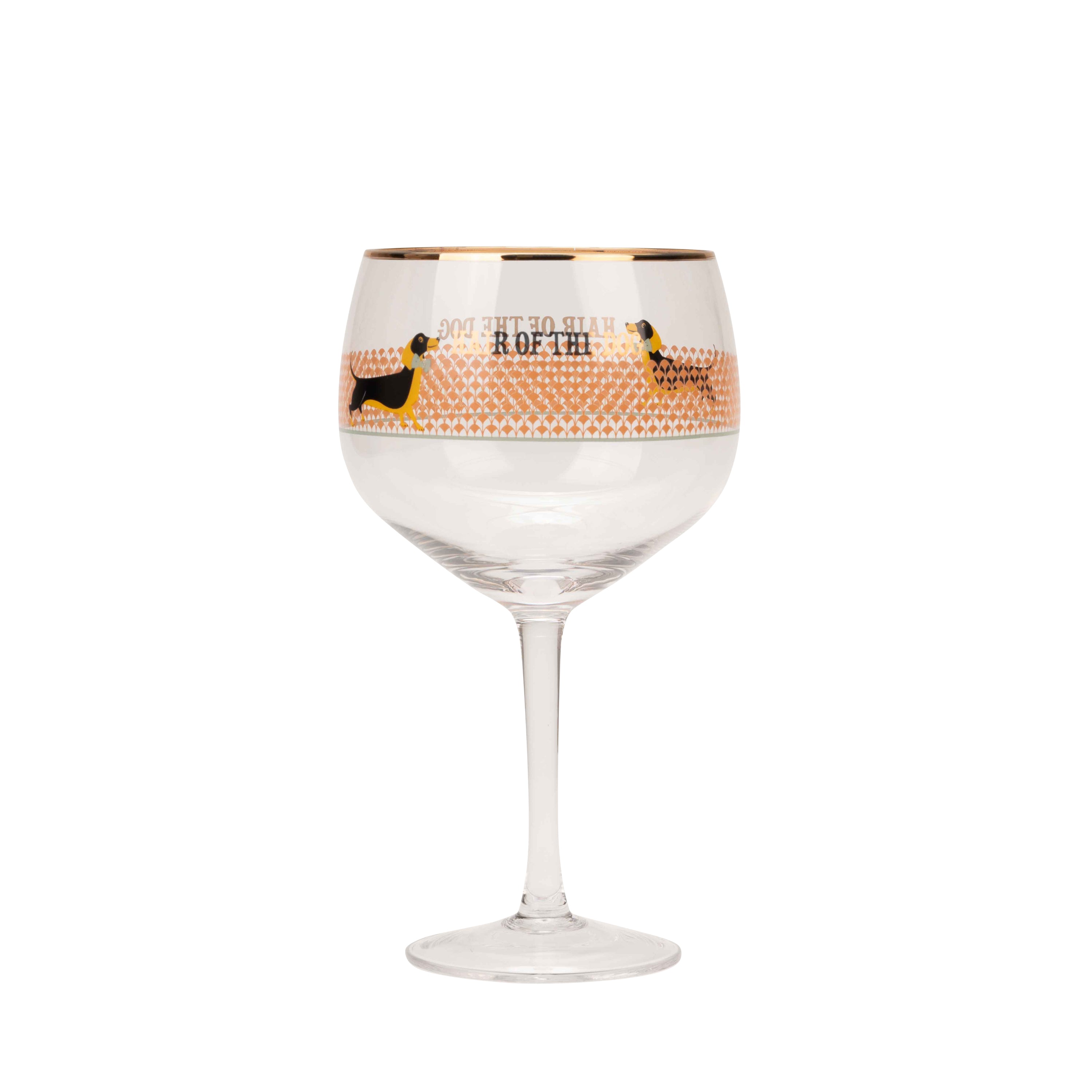 Yvonne Ellen Gin Glass - Doggie