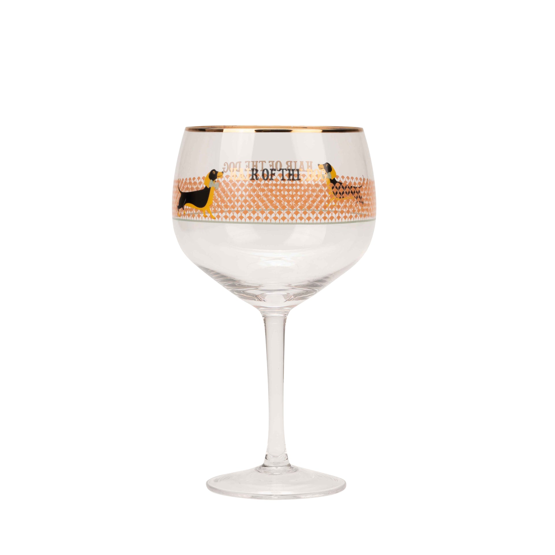Yvonne Ellen Gin Glass - Doggie