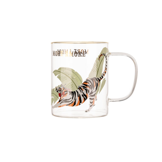 Yvonne Ellen Glass Mug - Tiger