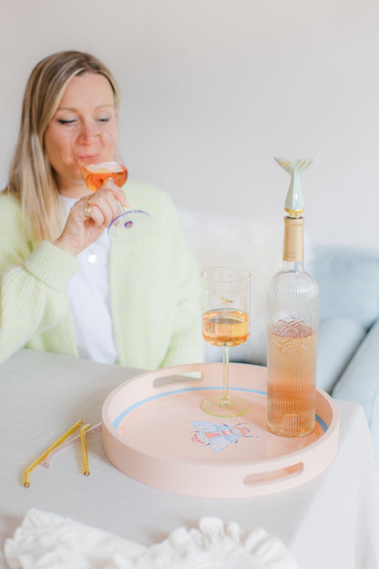 Yvonne Ellen Wine Glass Set of 2 - Bee