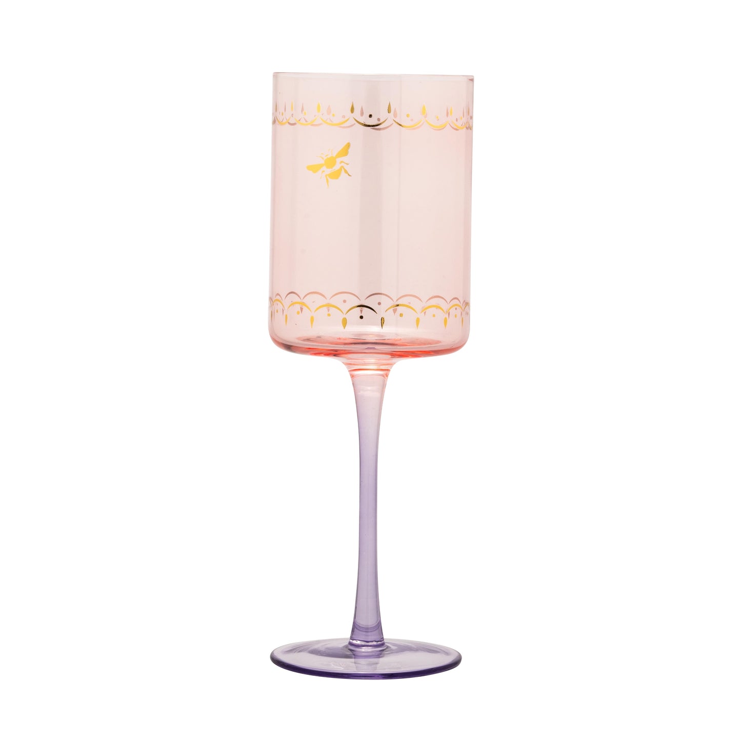 Yvonne Ellen Wine Glass Set of 2 - Bee