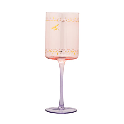 Yvonne Ellen Wine Glass Set of 2 - Bee