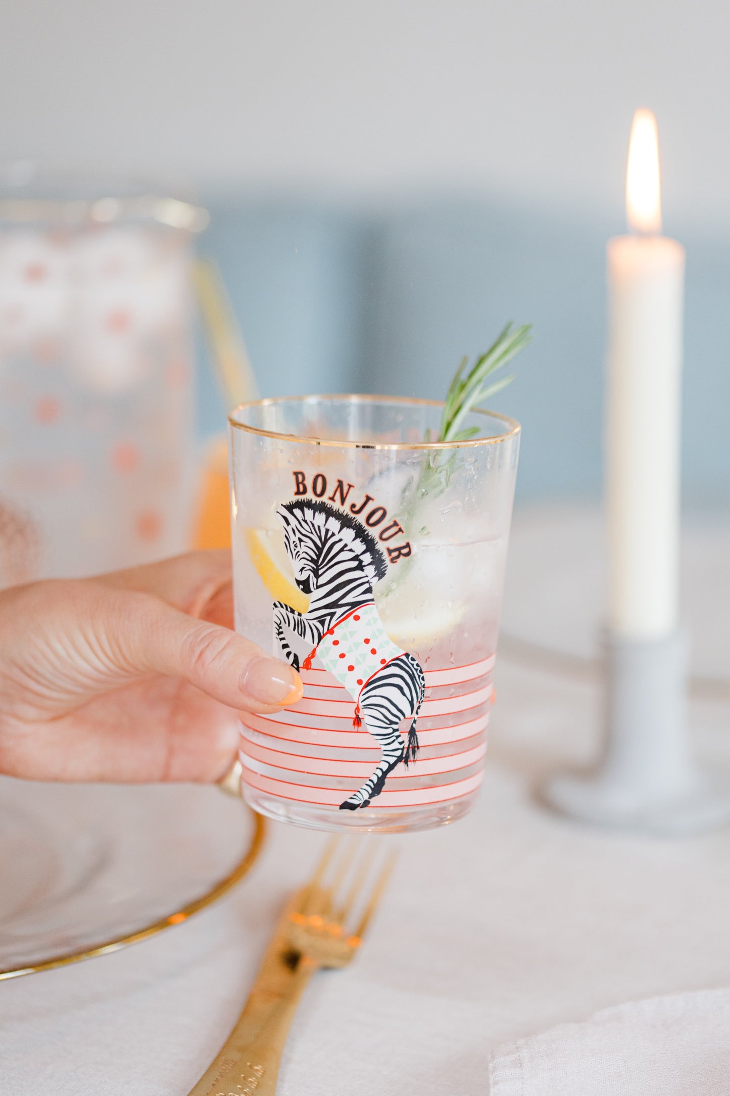 Yvonne Ellen Hi Ball - Zebra