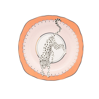 Yvonne Ellen Cake Plate - Leopard