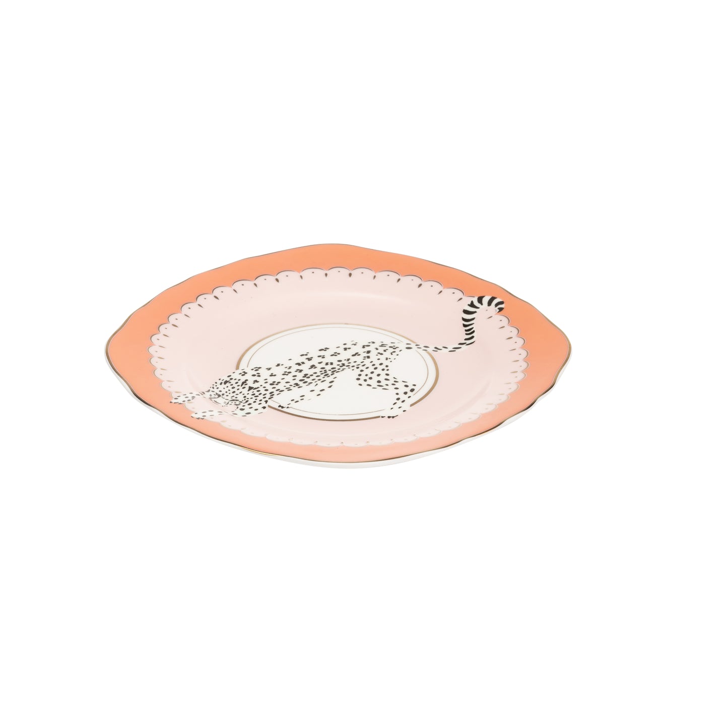 Yvonne Ellen Cake Plate - Leopard