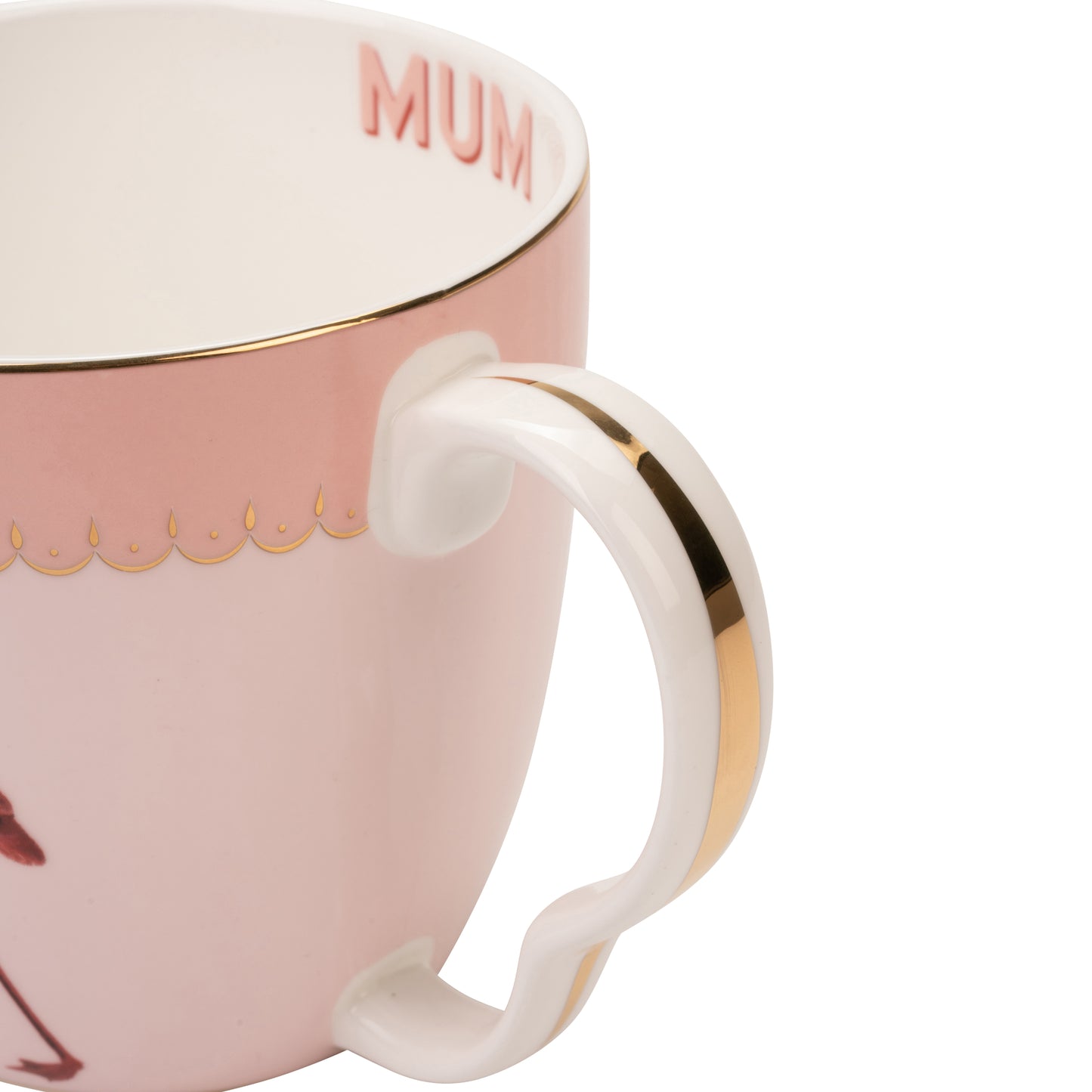Yvonne Ellen Large Mug - Flamingo