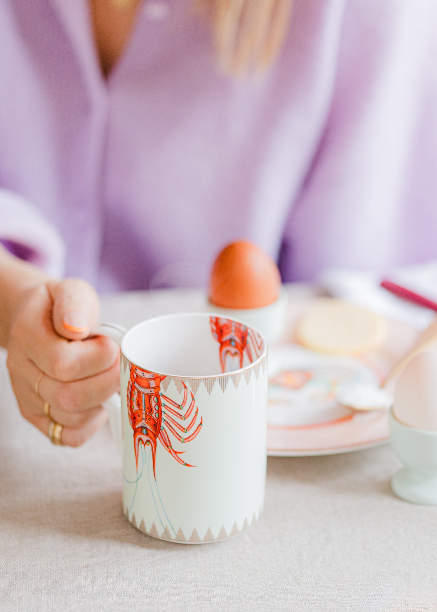 Yvonne Ellen Under The Sea Mug - Lobster