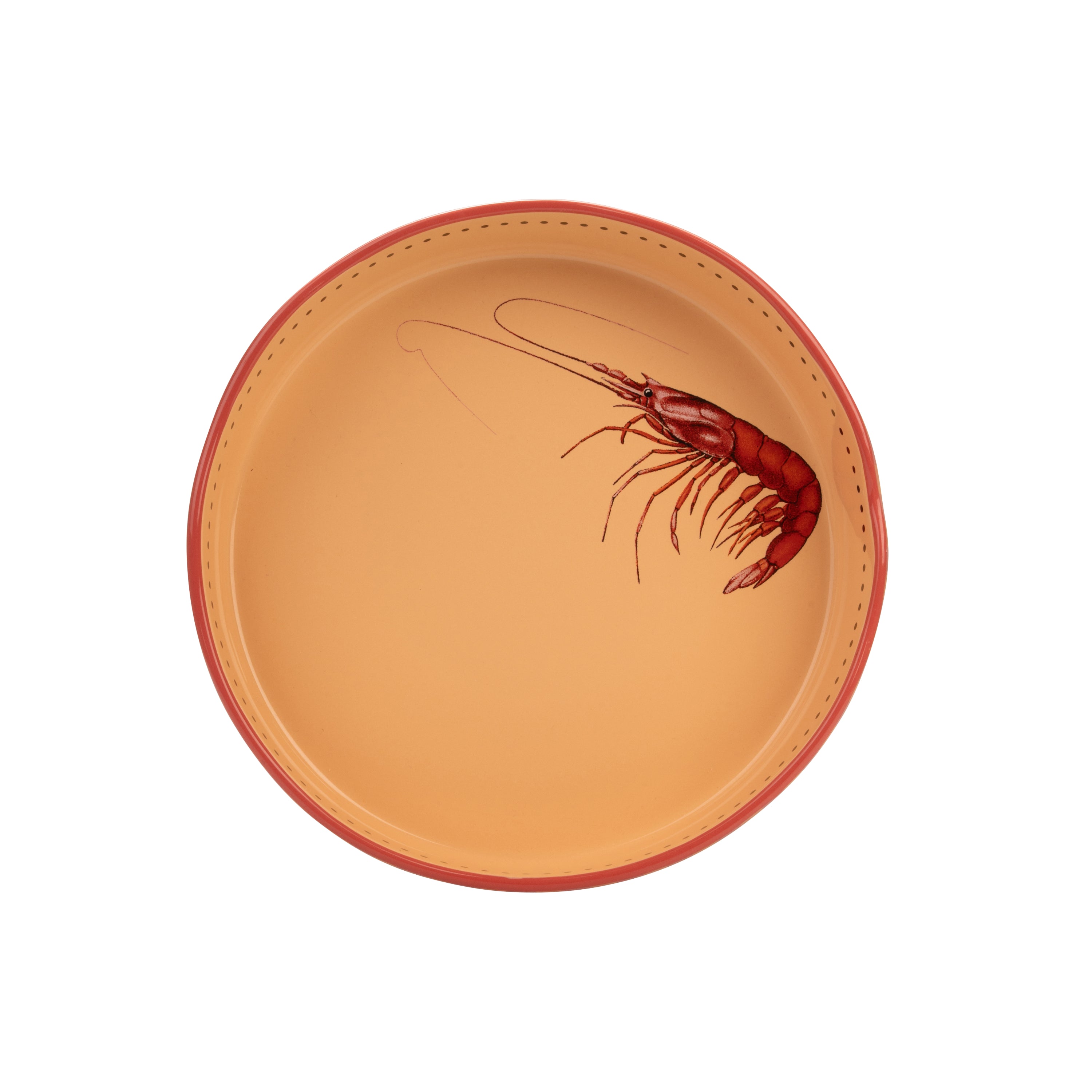 Yvonne Ellen Round Roaster - Shrimp