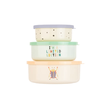 Yvone Ellen Kids Snack Pot Set of 3 - Beetle