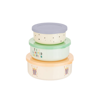 Yvone Ellen Kids Snack Pot Set of 3 - Beetle