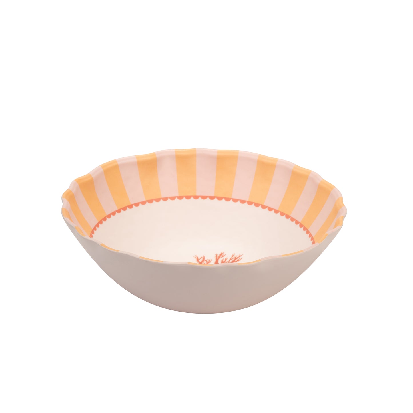 Yvonne Ellen Melamine Serving Bowl