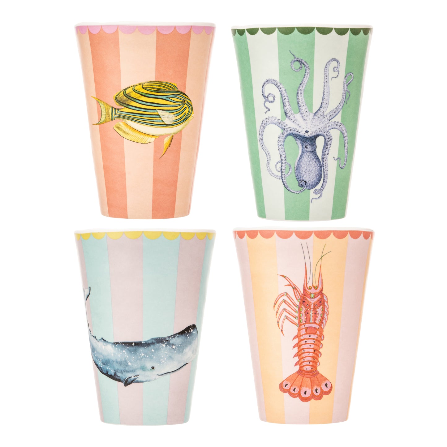 Yvonne Ellen Plastic Hiball Set of 4