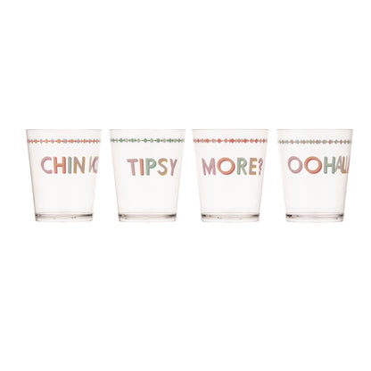 Yvonne Ellen Plastic Tumbler Set of 4