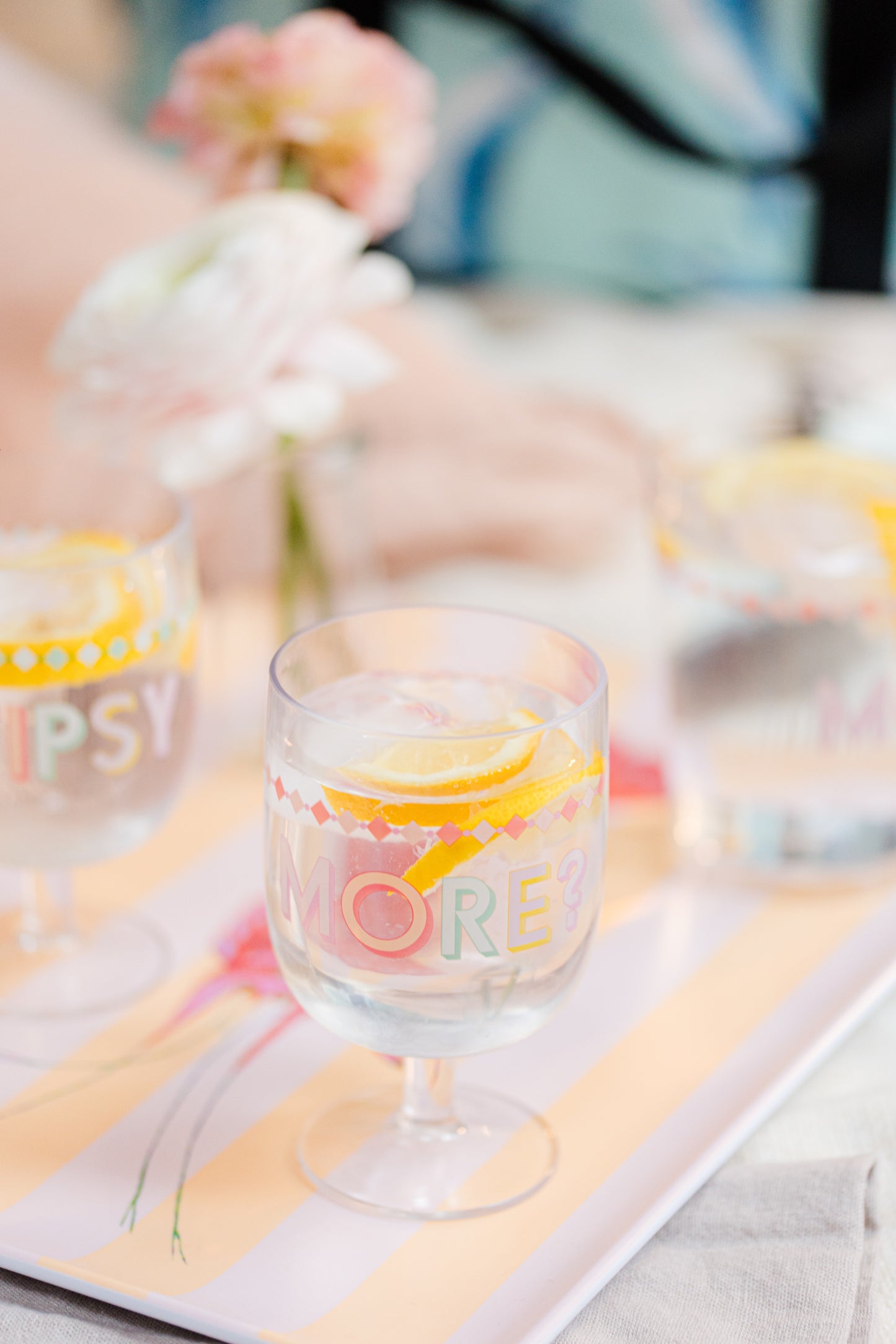 Yvonne Ellen Plastic Wine Glass Set of 4