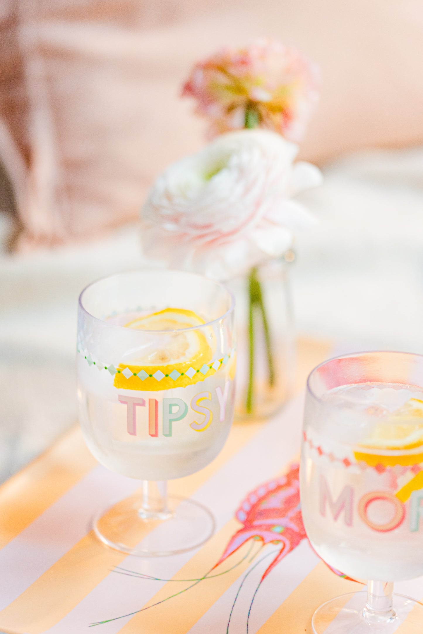 Yvonne Ellen Plastic Wine Glass Set of 4