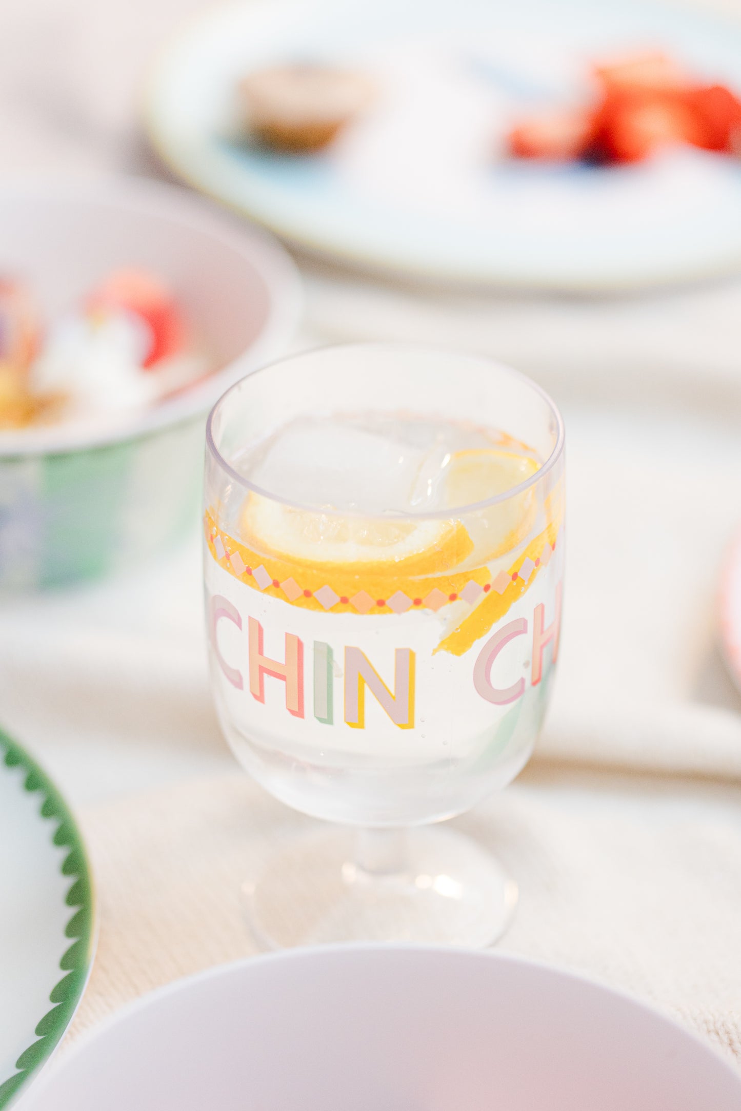 Yvonne Ellen Plastic Wine Glass Set of 4