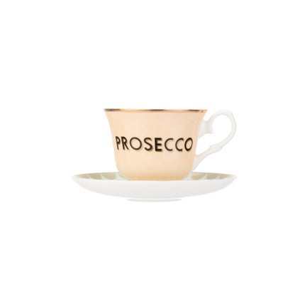 Yvonne Ellen Boozy Teacup And Saucer - Prosecco
