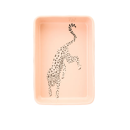 Yvonne Ellen Rectangular Roaster - Cheetah