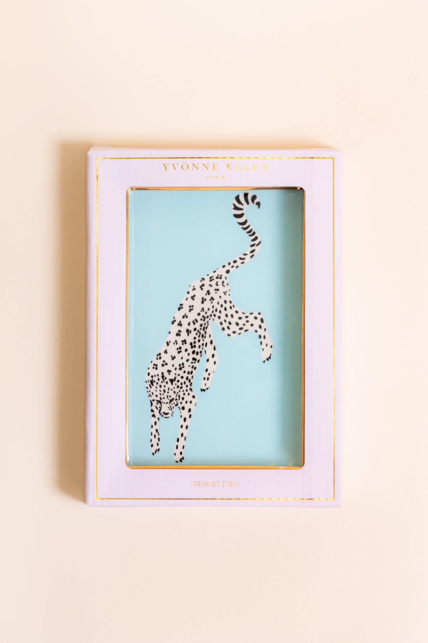 Yvonne Ellen Rectangular Trinket Tray - Cheetah