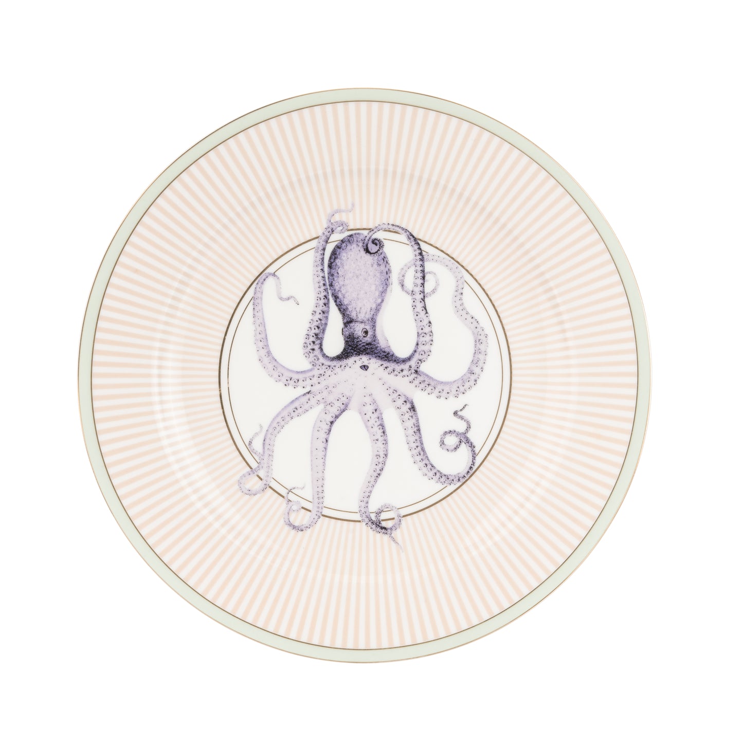 Yvonne Ellen Under The Sea Dinner Plate Set of 4